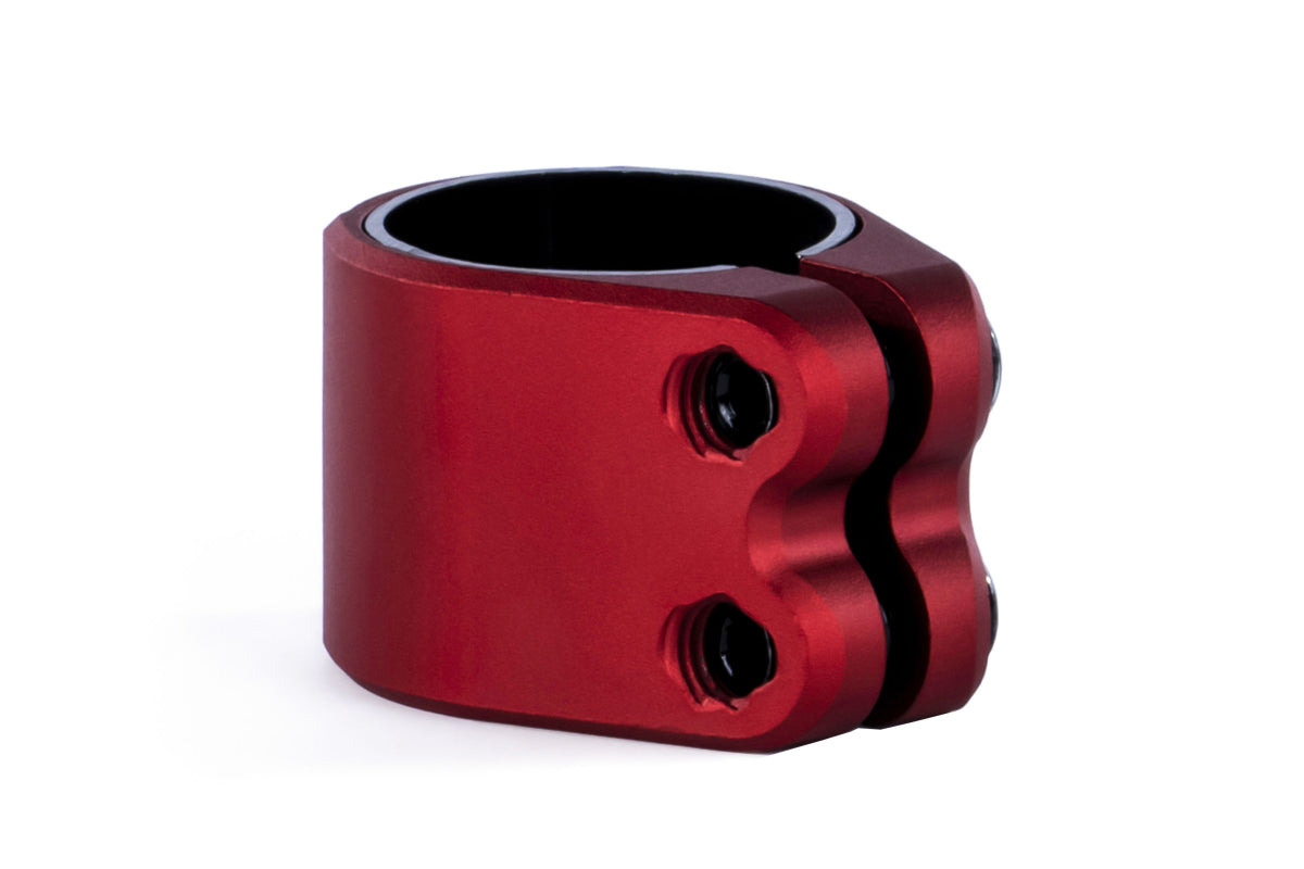 Ethic Valkyria Clamp - Red - Ethic clamps for freestyle stunt scooters (view 2)