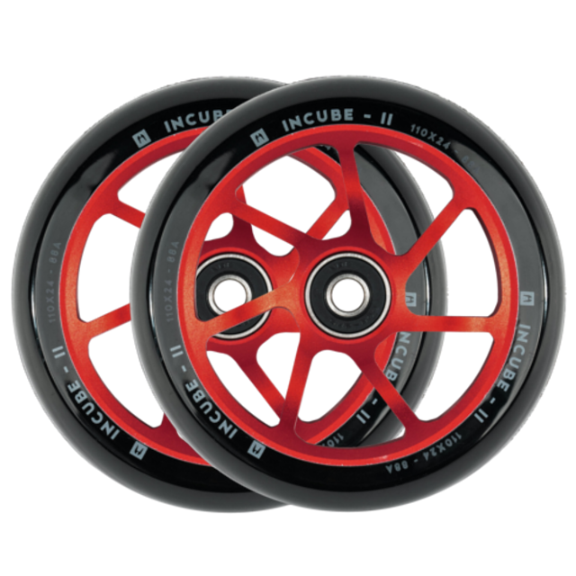 ETHIC INCUBE V2 WHEELS - RED