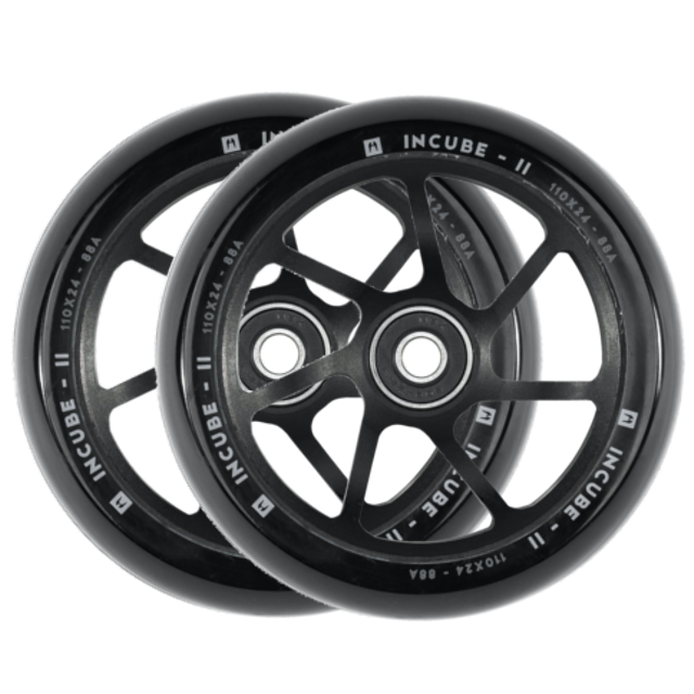 ETHIC INCUBE V2 WHEELS - BLACK