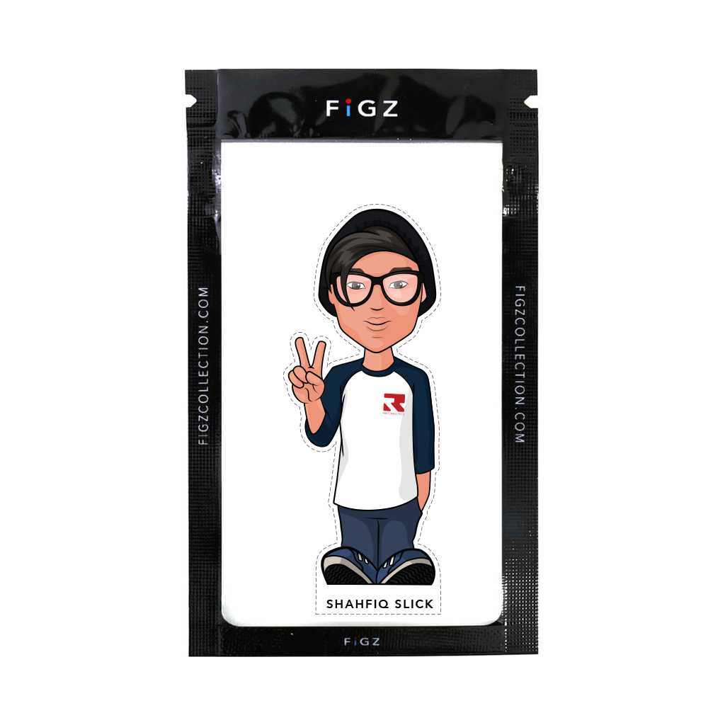 FIGZ STICKERS - SHAHFIQ SLICK - ROOT