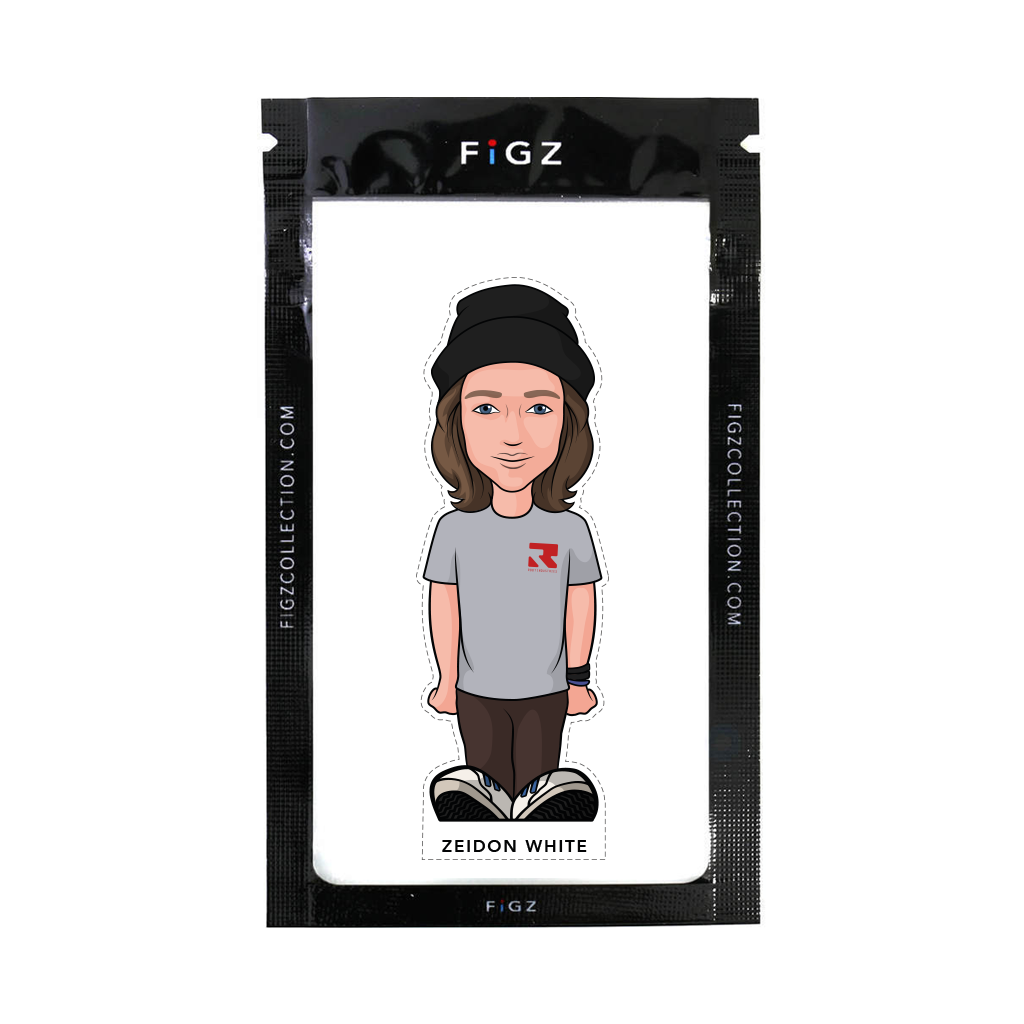 FIGZ STICKERS - ZEIDON WHITE - ROOT