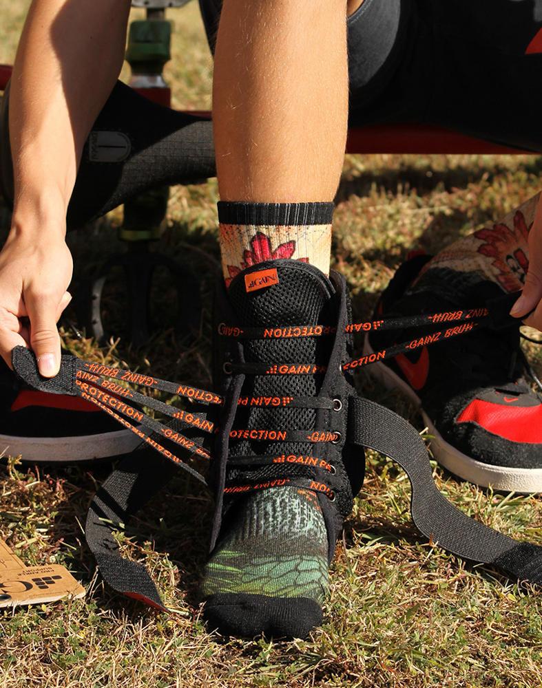 Gain Pro Ankle Support Speedlace edition | Great if you want to recover from an ankle injury or simply want maximum protection for that specific area | Sold as a single piece, side neutral and one size fits all