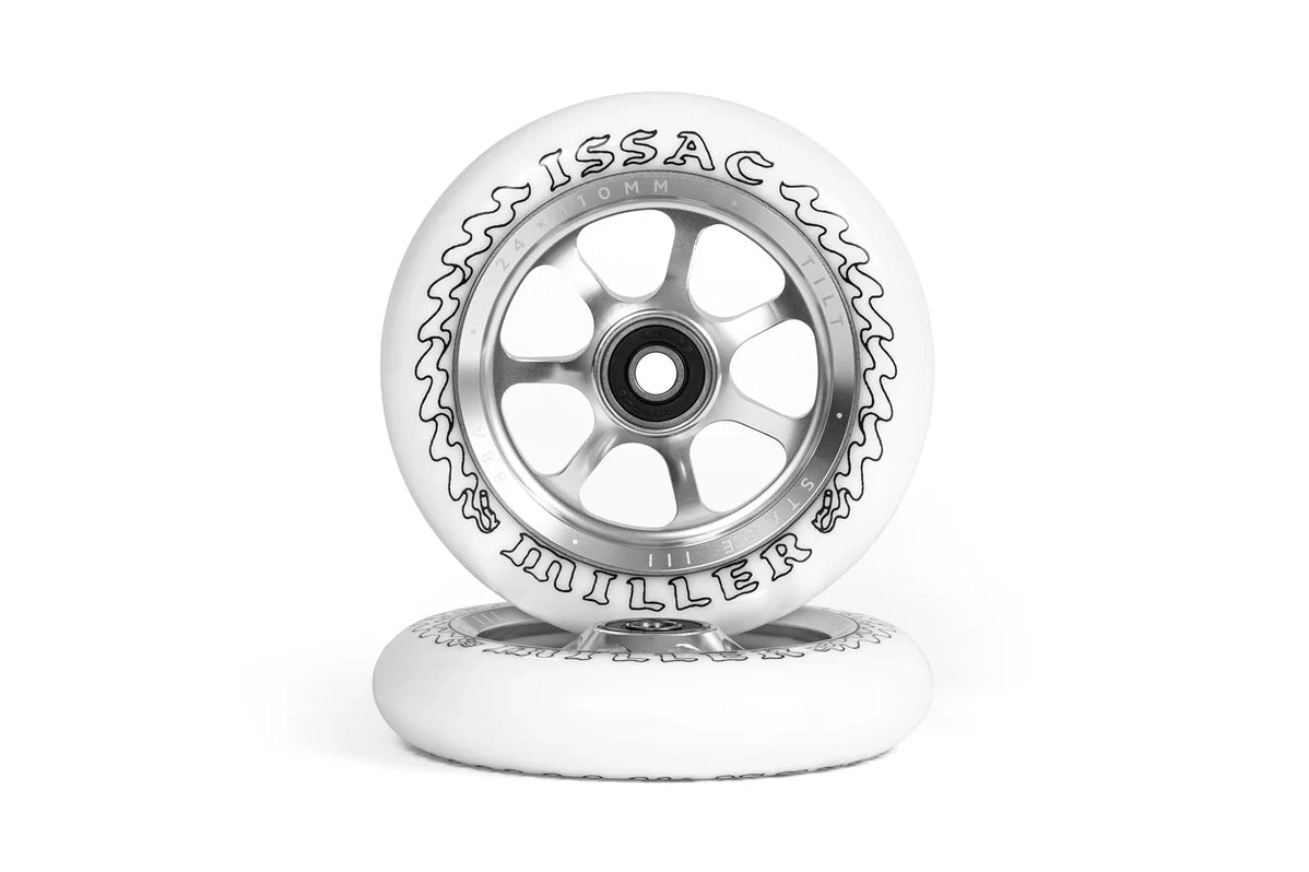 Tilt Durare Spoked wheel, i.Shack Selects signature, 24 x 110mm freestyle scooter wheel