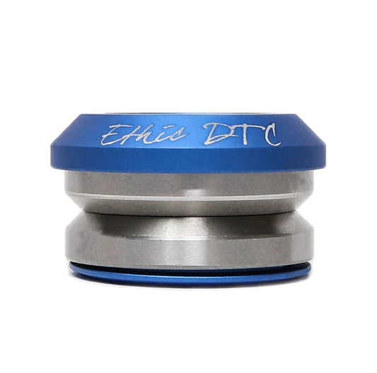 Ethic Integrated Headset - Blue - Ethic headset for freestyle stunt scooters