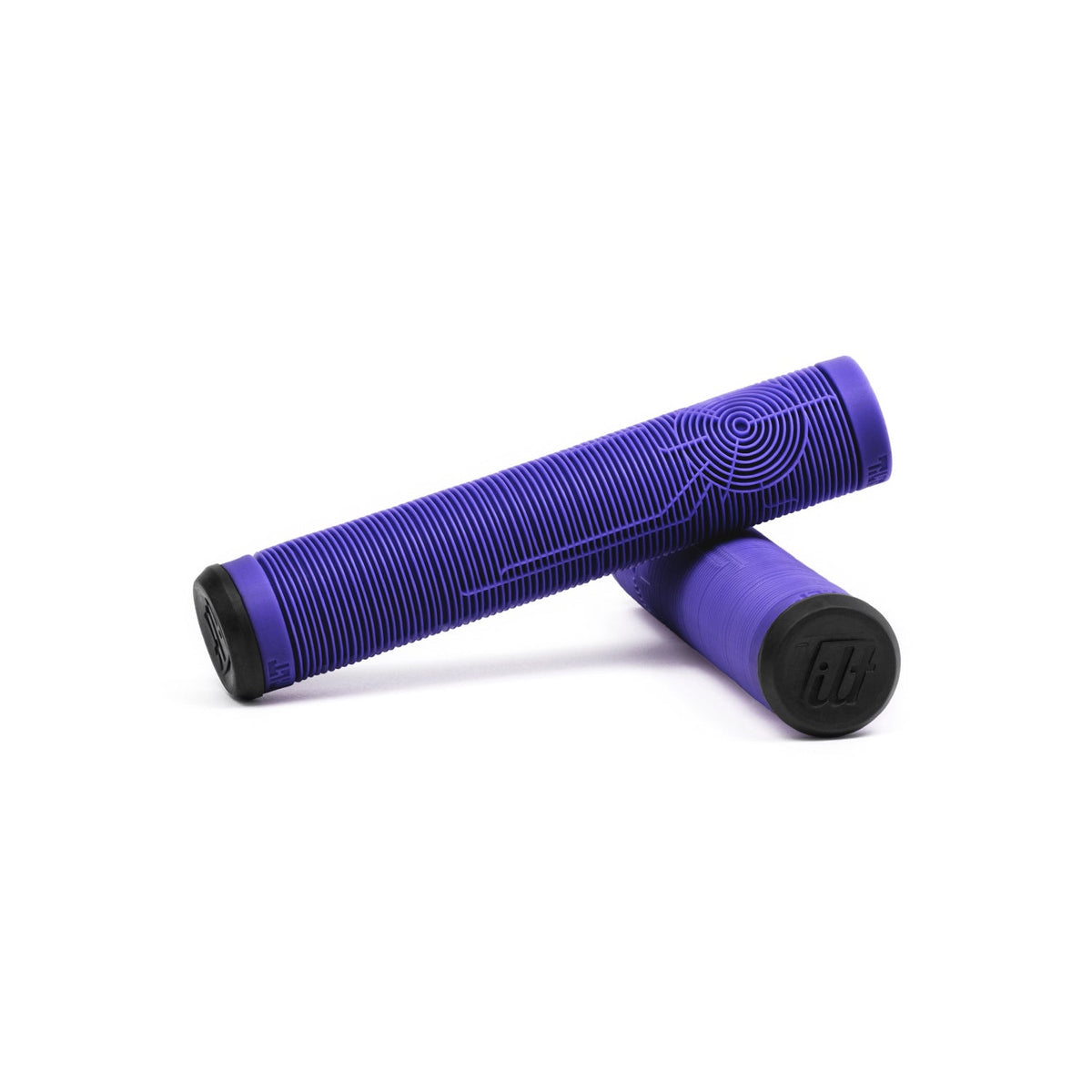 Tilt Metra grips in Violet - soft reversible ribbed freestyle scooter grips