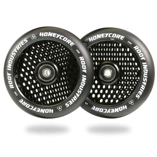 ROOT HONEY CORE 120MM x 24MM WHEELS - BLACK/BLACK