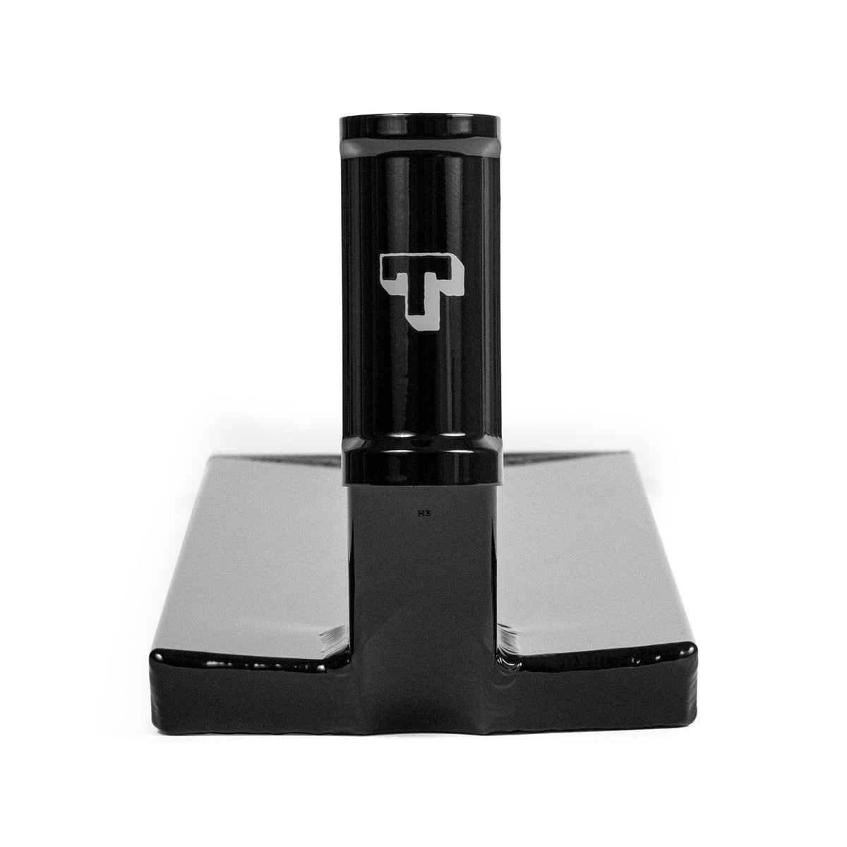 Tilt Selects Nikita signature freestyle scooter deck in Metallic black, 6.5 x 23.5 inches (view 3)