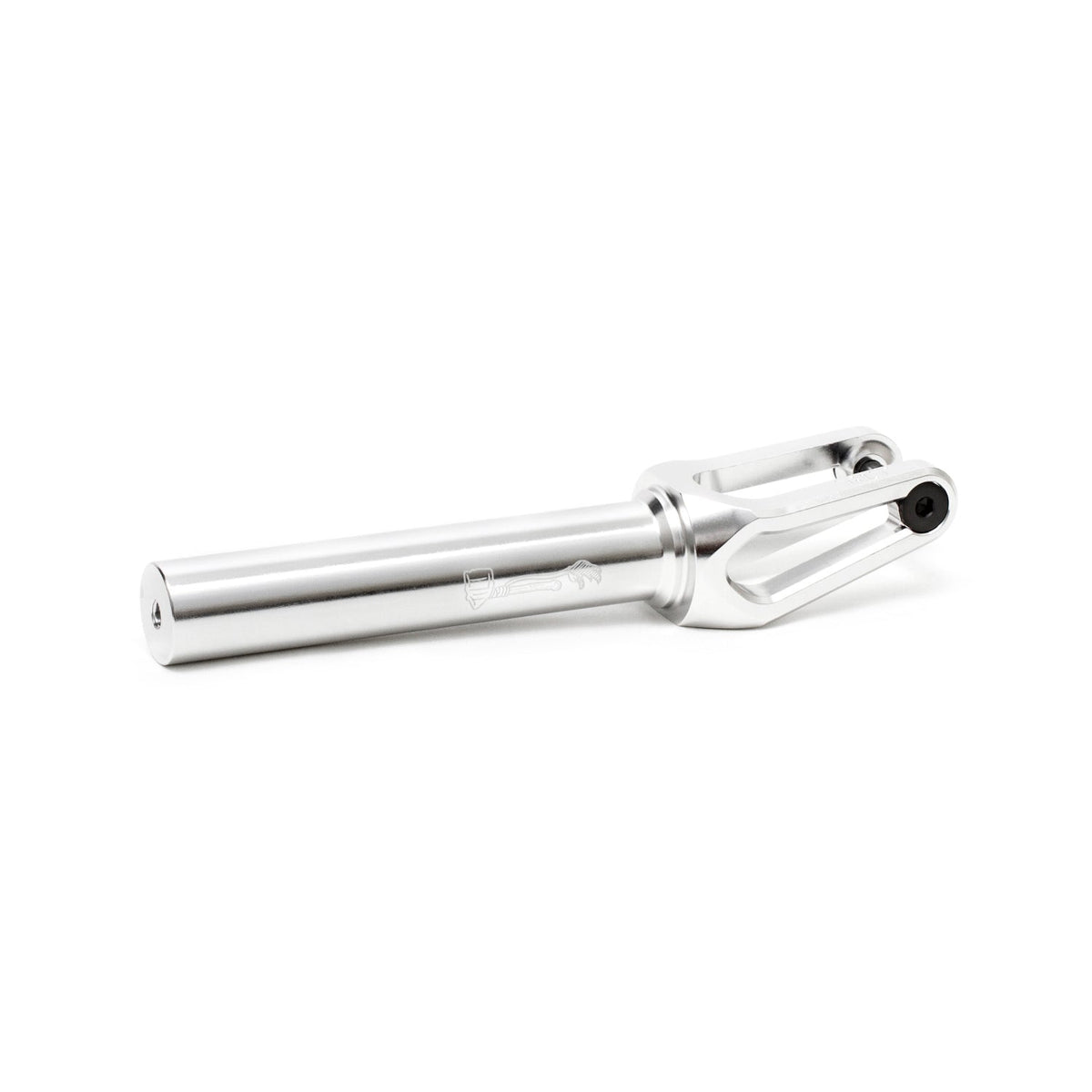 Tilt Tomahawk fork in silver for freestyle stunt scooters