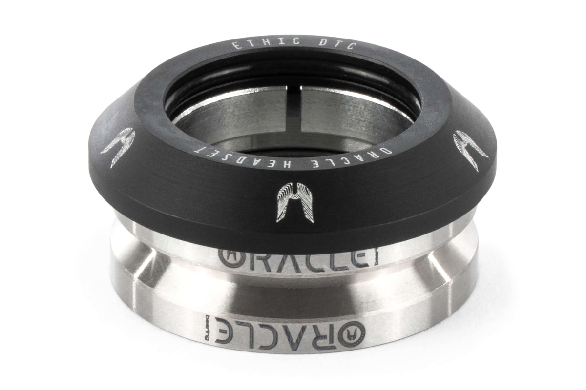 Ethic Oracle Headset - Black - Ethic headset for freestyle stunt scooters