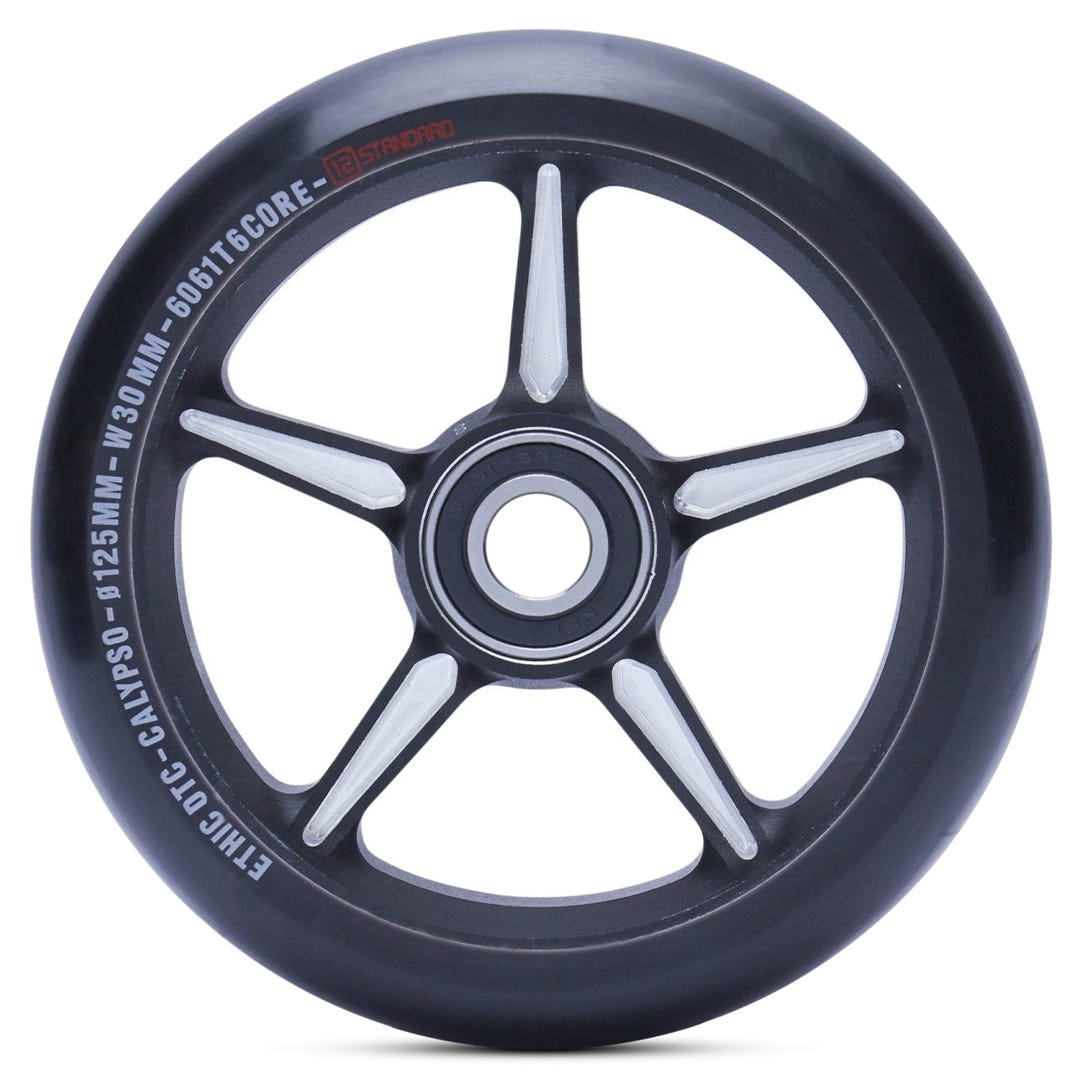 Ethic Calypso Wheel 125mm Black - Ethic wheels for freestyle stunt scooters