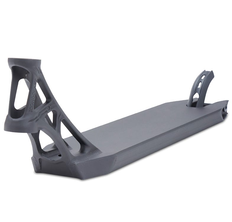 Ethic Iconoclast Evo 2 Deck 580 Black - Ethic deck for freestyle stunt scooters