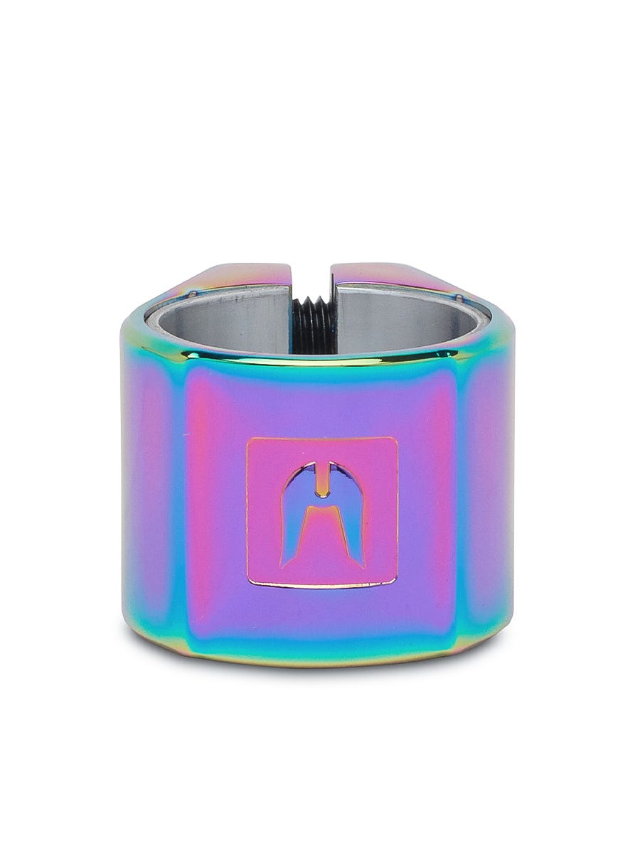 Ethic Valkyria Clamp - Neochrome - Ethic clamps for freestyle stunt scooters