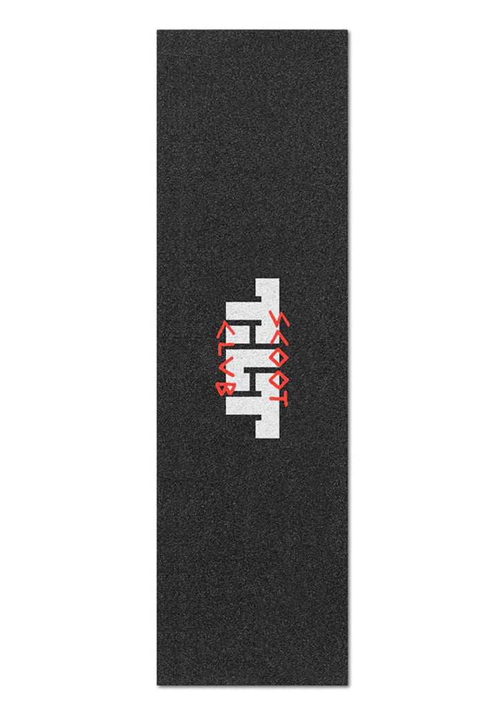 Tilt Scoot Club griptape in fine No.80 grit for freestyle stunt scooters