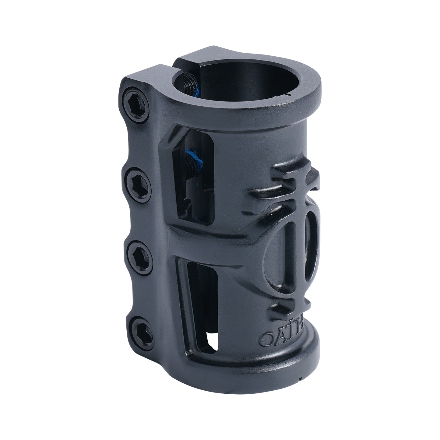 OATH CAGE V2 ALLOY 4 BOLT SCS CLAMP - ANO SATIN BLACK