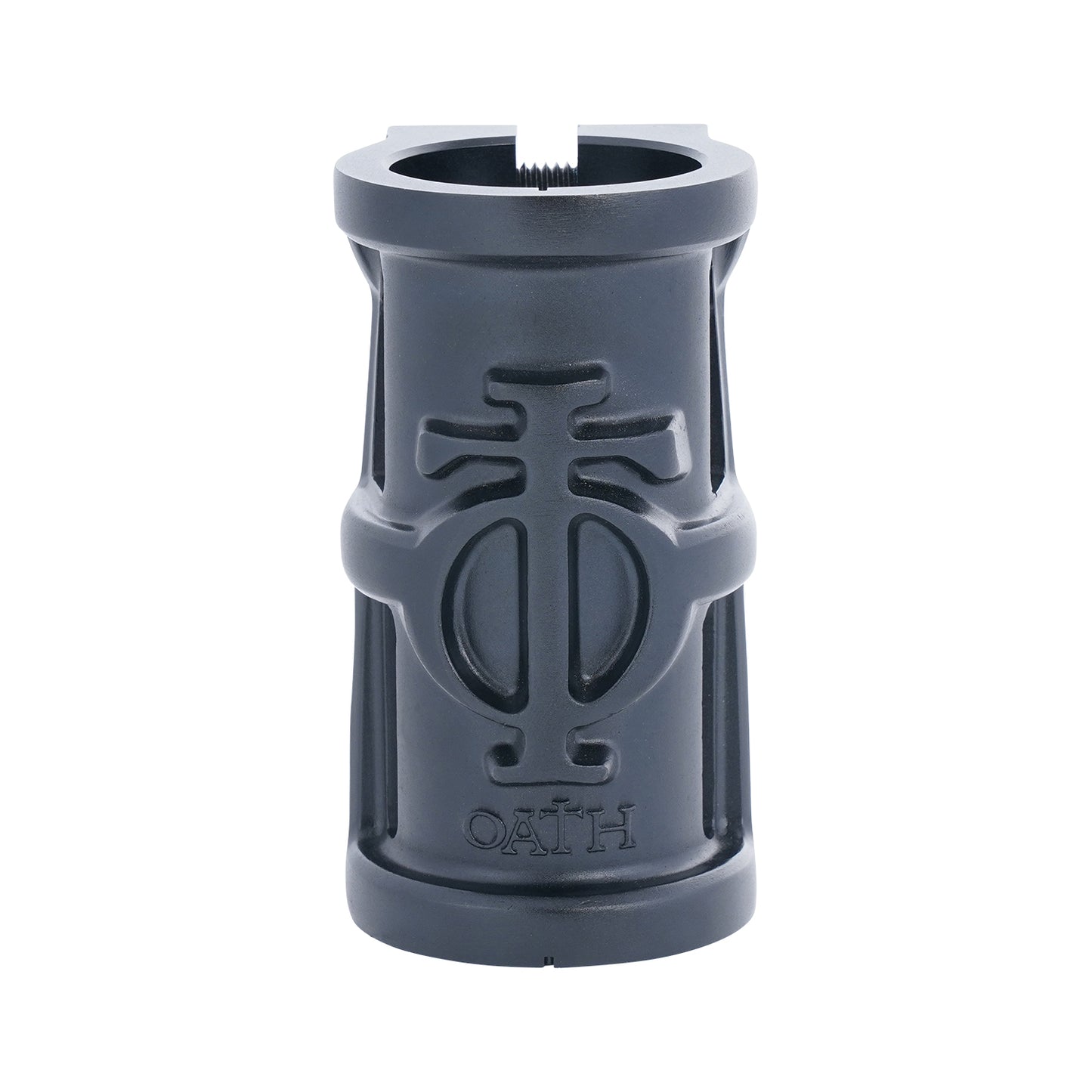 OATH CAGE V2 ALLOY 4 BOLT SCS CLAMP - ANO SATIN BLACK