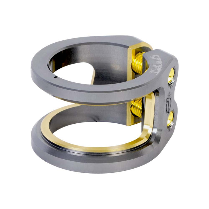 OATH CARCASS 2 BOLT CLAMP TITANIUM/GOLD