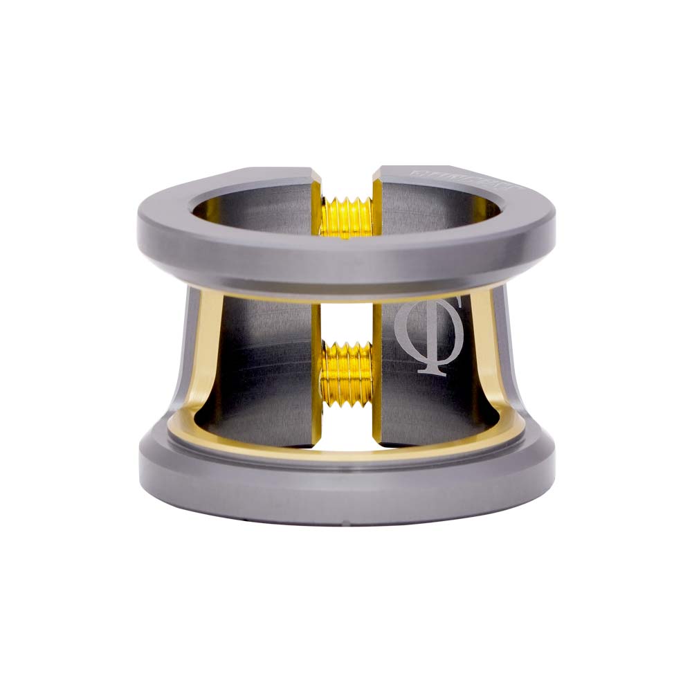OATH CARCASS 2 BOLT CLAMP TITANIUM/GOLD