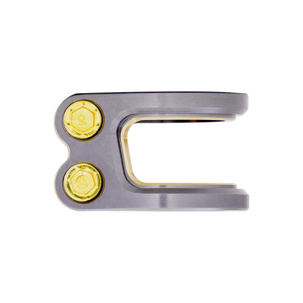 OATH CARCASS 2 BOLT CLAMP TITANIUM/GOLD