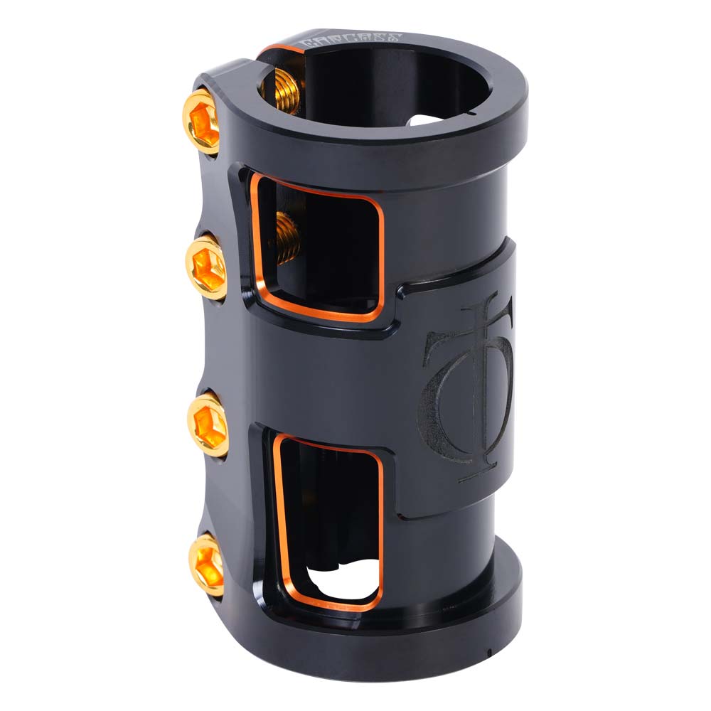 OATH CARCASS SCS 4 BOLT CLAMP BLACK/ORANGE