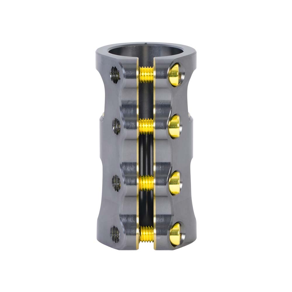 OATH CARCASS SCS 4 BOLT CLAMP TITANIUM/GOLD