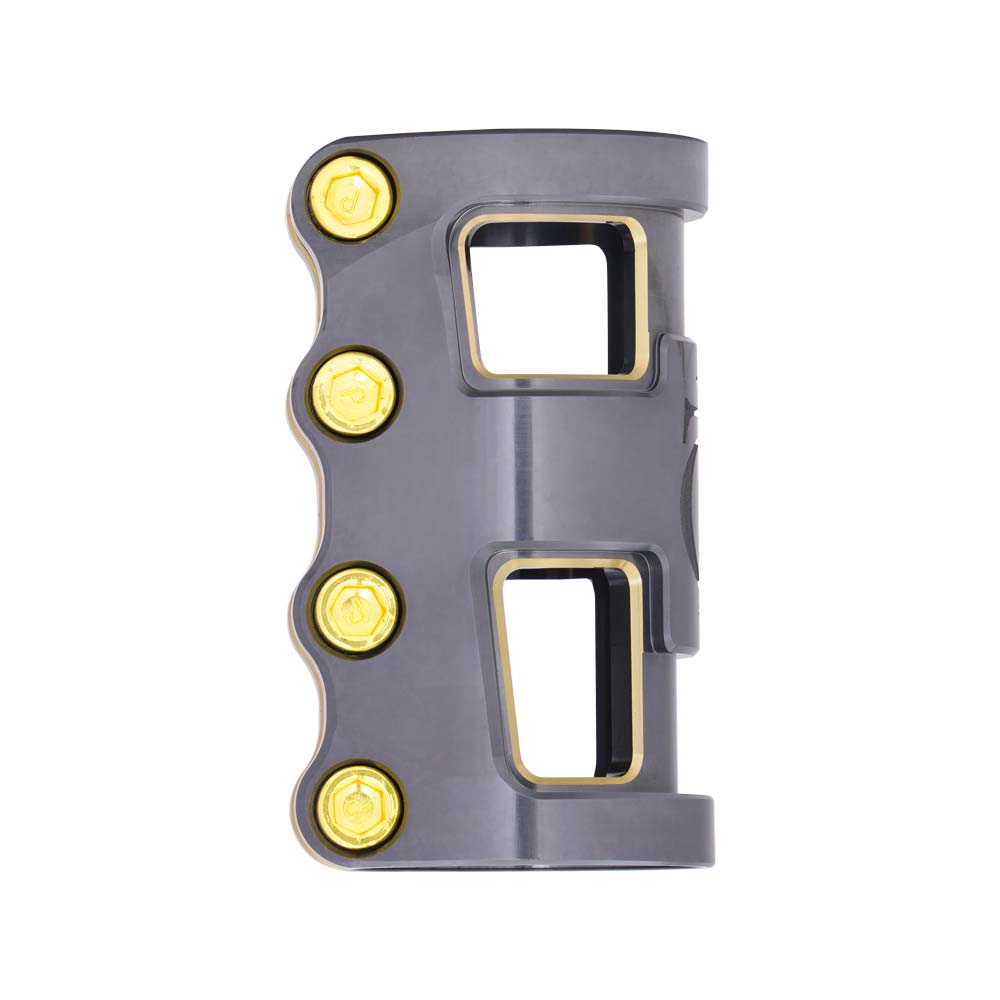 OATH CARCASS SCS 4 BOLT CLAMP TITANIUM/GOLD