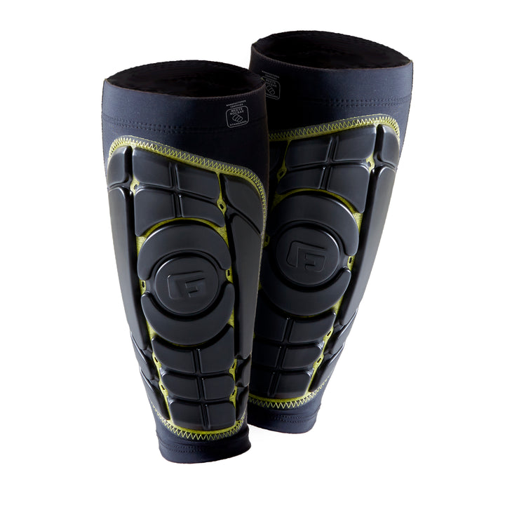 G-FORM PRO-S ELITE SHIN GUARDS - BLACK/YELLOW