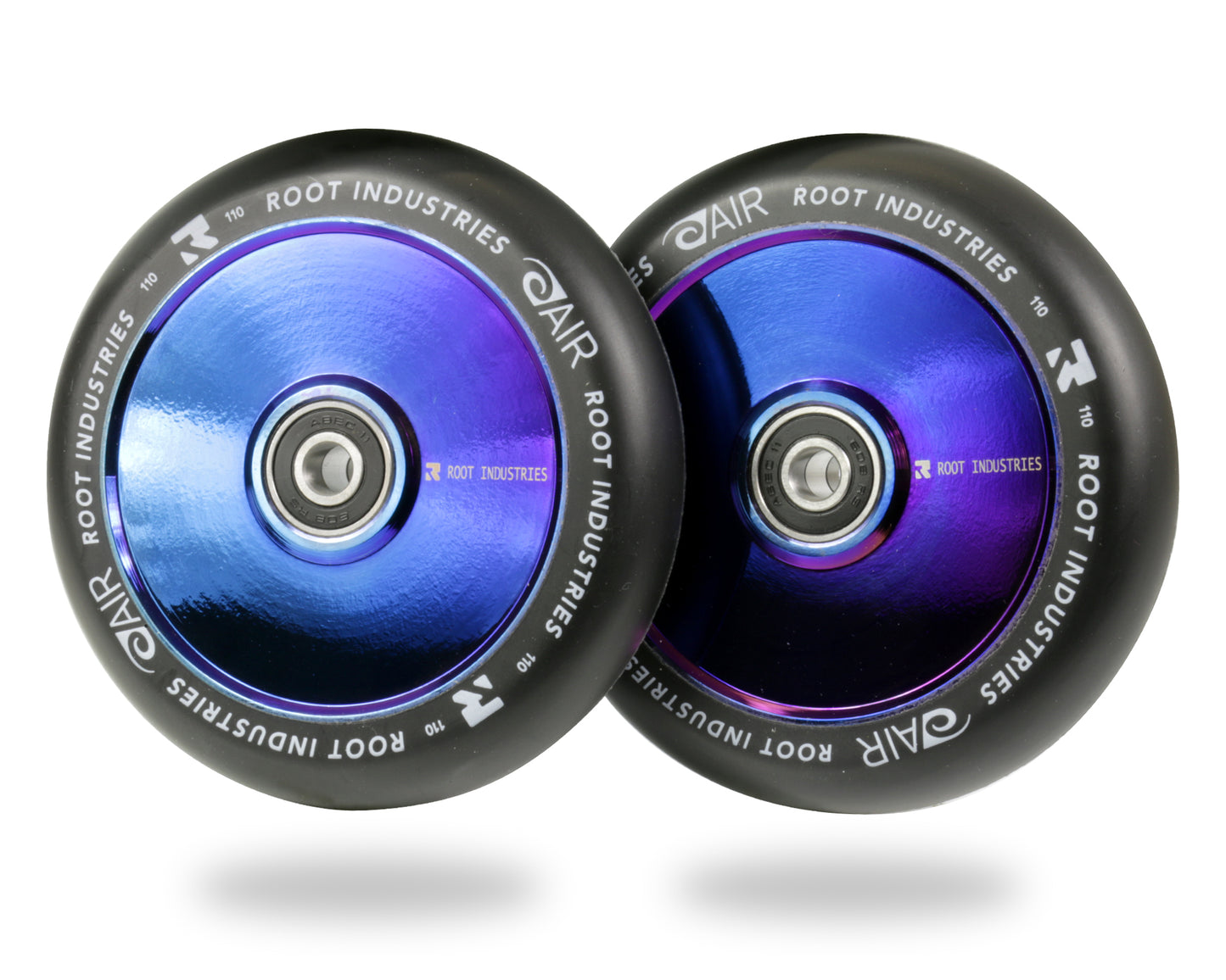 ROOT AIR WHEELS 110MM - BLACK/BLUE RAY