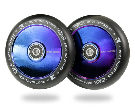 ROOT AIR WHEELS 110MM - BLACK/BLUE RAY