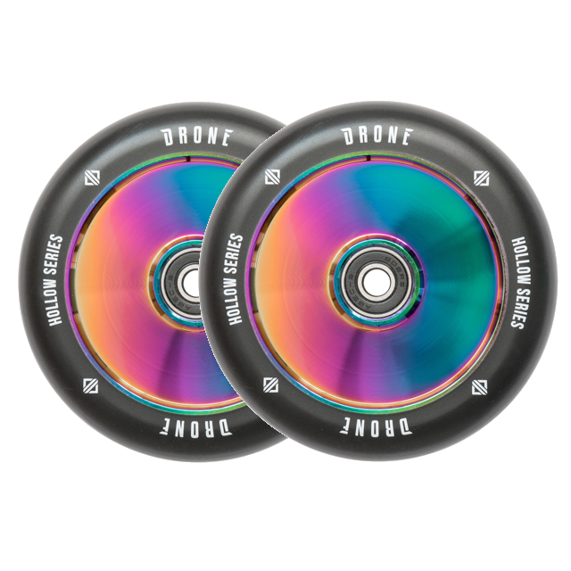 DRONE HOLLOW SERIES WHEELS 110MM - NEOCHROME