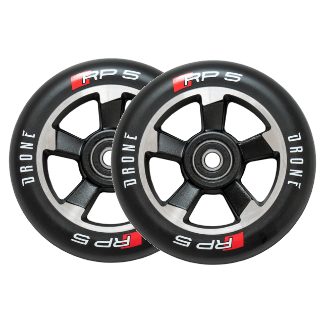 DRONE RP5 WHEELS 110MM - BLACK