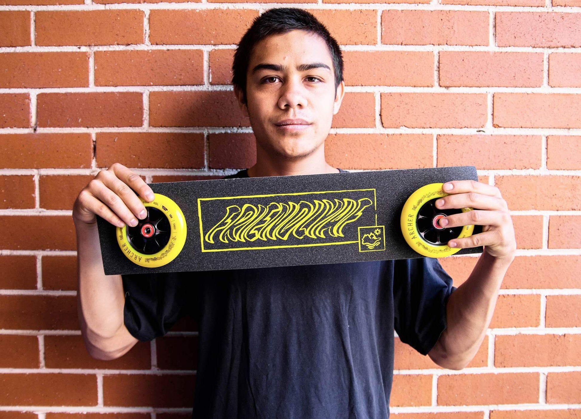 Friendly Grip Tape - Sunshine for Freestyle Stunt Scooters