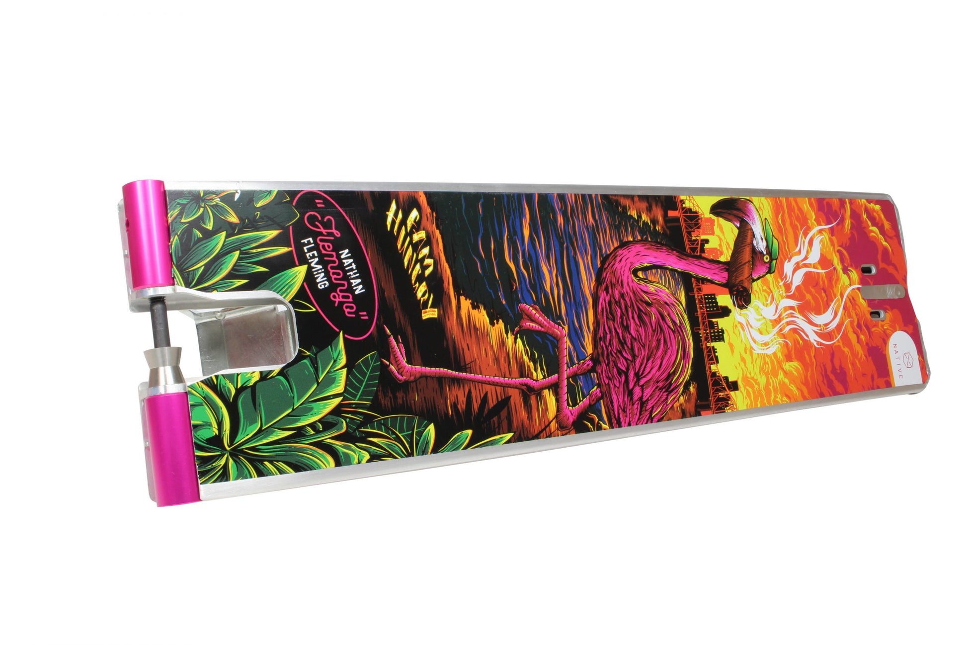 Native Flemongo Deck at OddStash Freestyle Scooter Shop