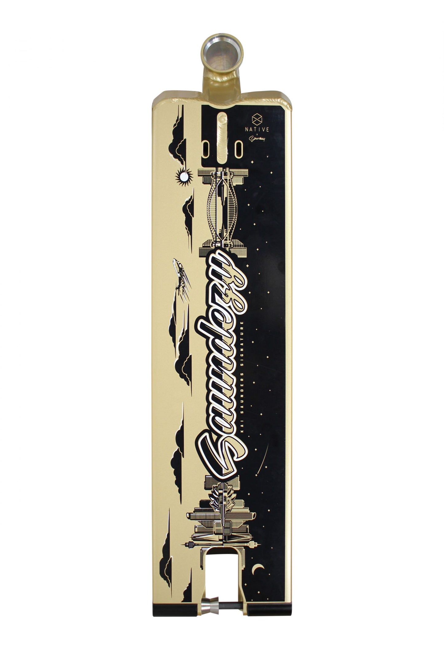 Native Advent 2 Deck Saundezy at OddStash Freestyle Scooter Shop