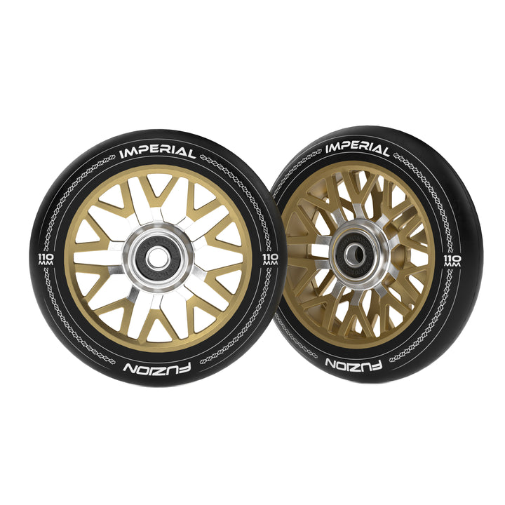 FUZION IMPERIAL WHEEL 110MM - BLACK/GOLD