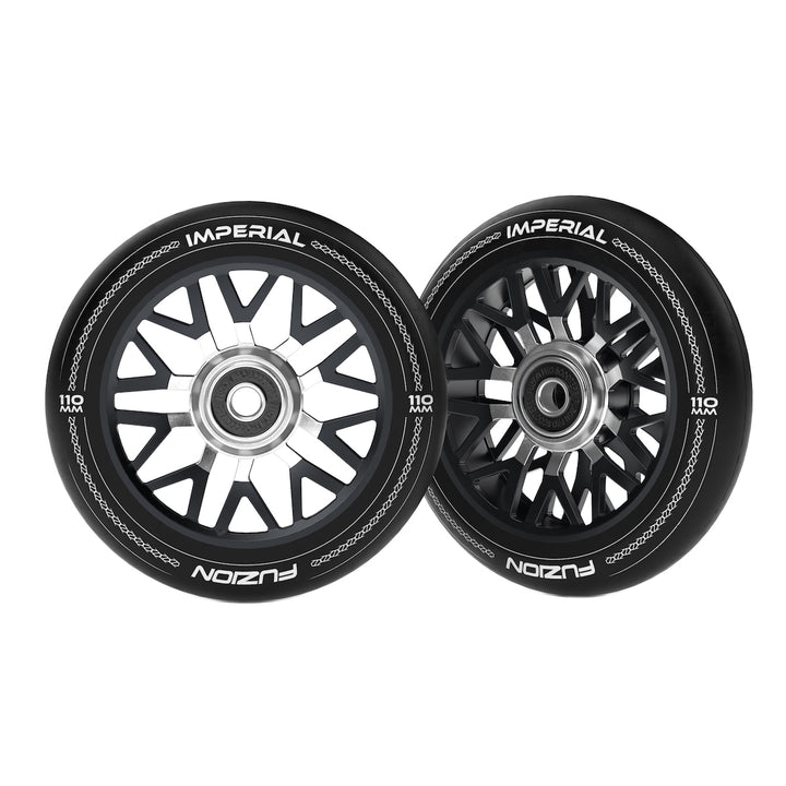 FUZION IMPERIAL WHEEL 110MM - BLACK/BLACK