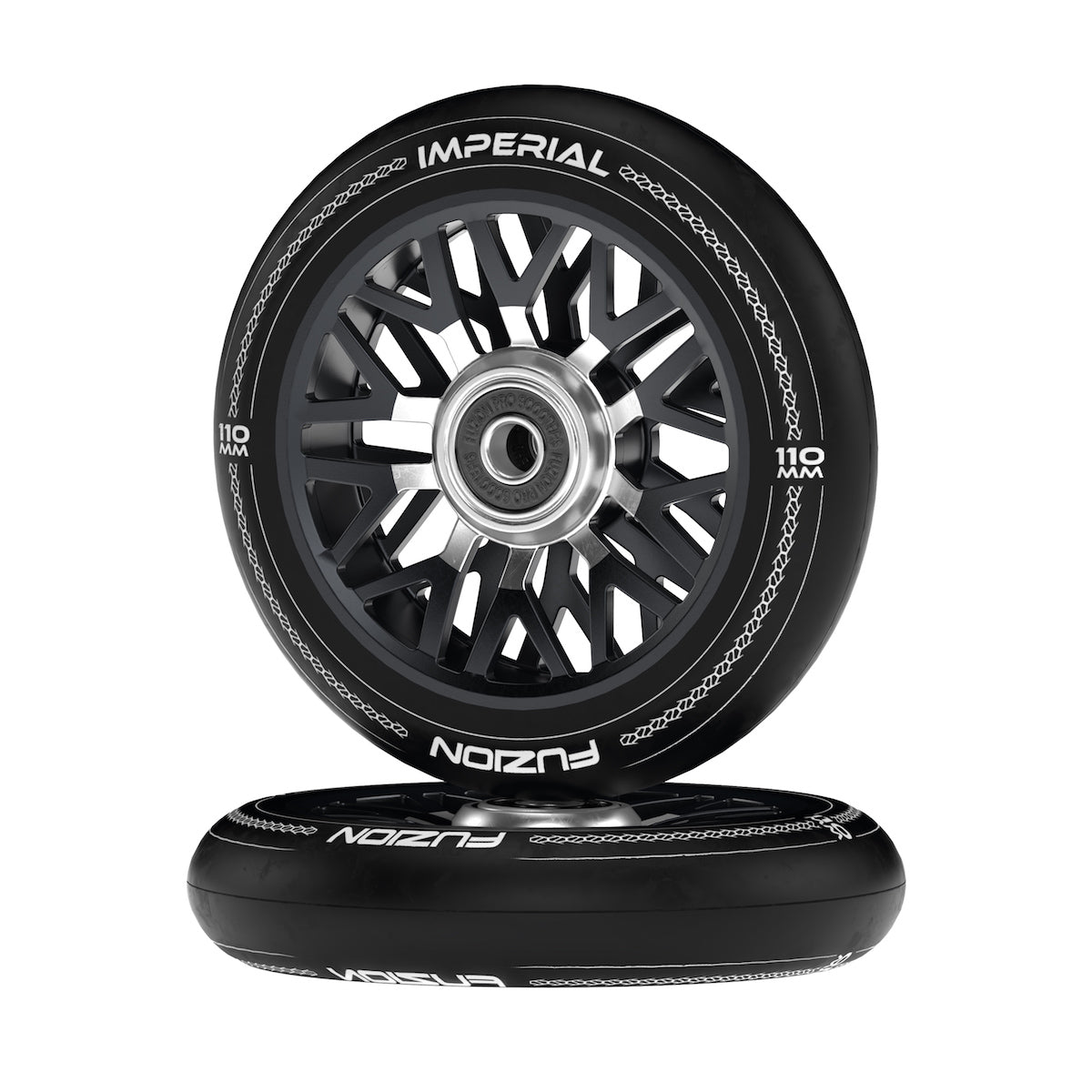 FUZION IMPERIAL WHEEL 110MM - BLACK/BLACK