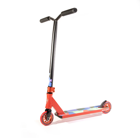 NORTH HATCHET COMPLETE SCOOTER - RED/BLACK