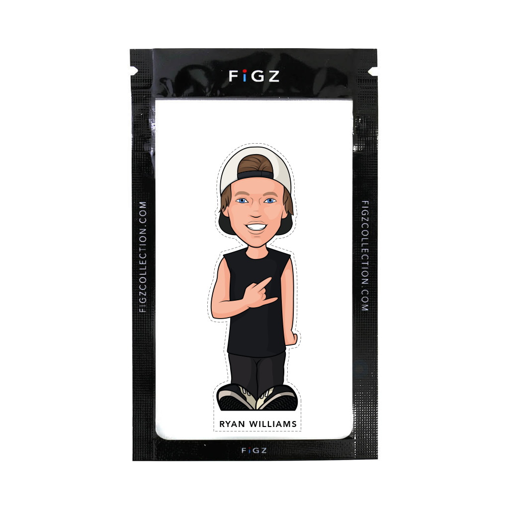 FIGZ COLLECTION STICKERS - RYAN WILLIAMS R-WILLY V2