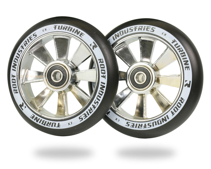 ROOT TURBINE WHEELS 110MM - BLACK/MIRROR