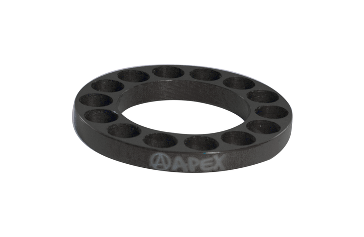 APEX BAR RISER SPACER - 5MM BLACK