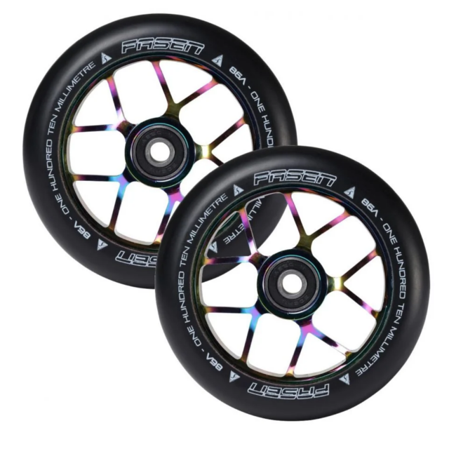 FASEN 110mm JET WHEELS - OIL SLICK